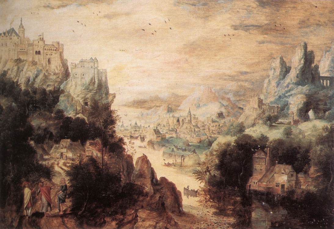 Landscape with Christ and the Men of Emmaus fdg